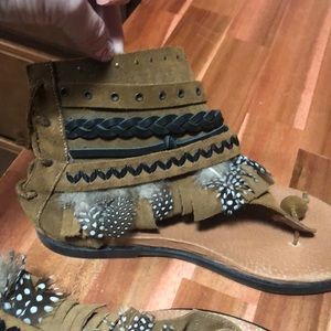 Musse & Cloud Boho Sandals | Size 7